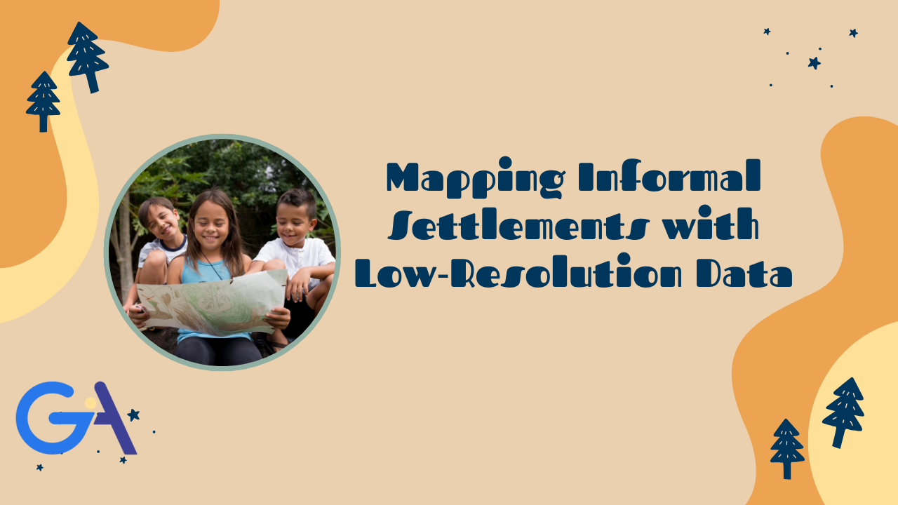 Mapping Informal Settlements with Low‑Resolution Data